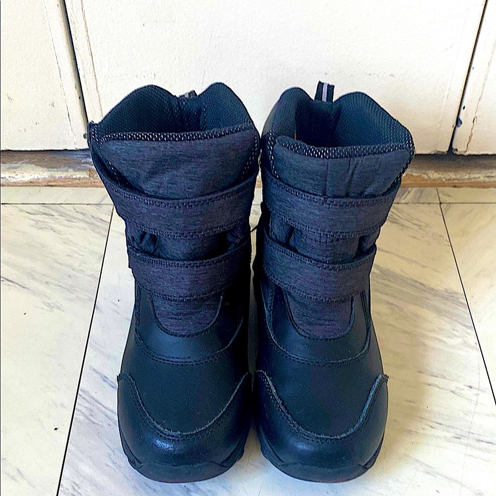 Target Kids Black and Gray Winter Boots